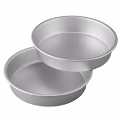 Wilton Aluminum Bakeware 9 Inch Round Cake Pan Set, 2 Count