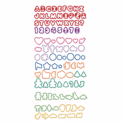 Wilton Plastic Cookie Cutter Set, 101-Piece