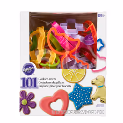 Wilton Plastic Cookie Cutter Set, 101-Piece