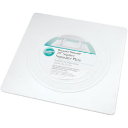 Wilton Decorator Preferred Square Separator Plate for Cakes 10-Inch