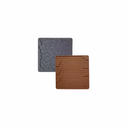 Wilton Texture 2Piece Mold Set  CobblestoneWood