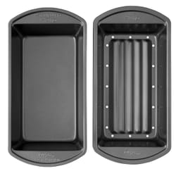 Wilton Perfect Results Non-Stick Meatloaf Pan, 2-Piece Set