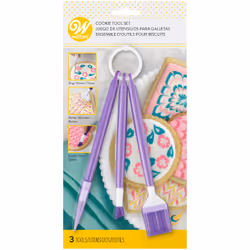 Wilton Cookie Decorating Tool Set, 3-Piece Cookie Decorating Supplies