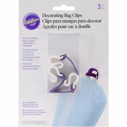 Wilton 3Piece Icing Bag Clips