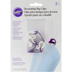 Wilton 3Piece Icing Bag Clips