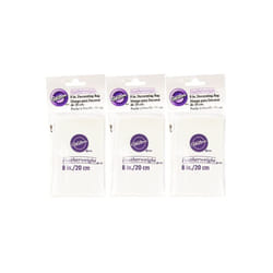 Wilton Featherweight Decorating Bag 8 inch W5087 3-Pack