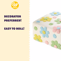 Wilton Decorator Preferred Pastel Fondant  Fondant Icing 4 CountPack of 1