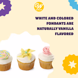 Wilton Decorator Preferred Pastel Fondant  Fondant Icing 4 CountPack of 1