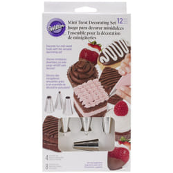 Wilton 12Piece Mini Treats Decorating Set