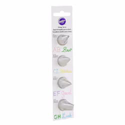 Wilton 4Piece Writing Tip Set