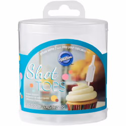 Wilton Bottle-Shaped Shot Tops Flavor Infusers, 12-Count