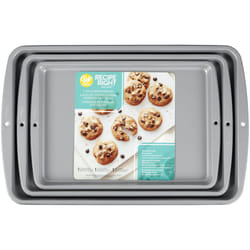 Recipe Right Cookie Pans 3/Pkg-9"X13", 10"X15" & 11.5"X17"