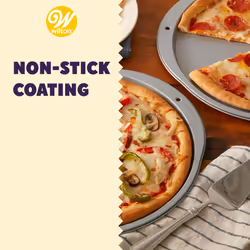 Wilton Recipe Right 12-Inch Pizza Pans  2-Piece Set  Steel
