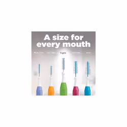 GUM Proxabrush Go-Betweens Interdental Brushes, Tight, Plaque Removal, 10 Count
