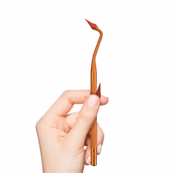 GUM Stimulator Permanent Handle - Long Handled Massager (Handle + 2 Refill Packs)