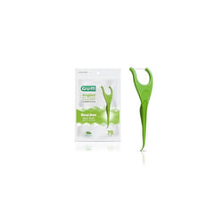 GUM Angled Flossers  Fresh Mint  75 Count