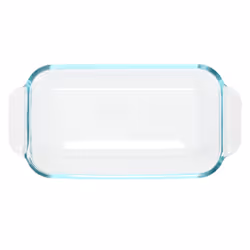 Pyrex 1.5-Quart Clear Basics Glass Loaf Pan (Set of 2)