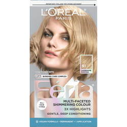 L'Oreal Paris Feria Multi-Faceted Shimmering Permanent Hair Color, 91C