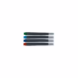 Parker 3016031PP QUINK Long Fountain Pen Ink Refill Cartridges  Blue  5 Count