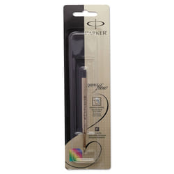 Parker QuinkFlow Refill for Ballpoint Pens  Fine Point  Black ink  1 unit per pack (3031531)