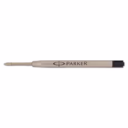 Parker QuinkFlow Refill for Ballpoint Pens  Fine Point  Black ink  1 unit per pack (3031531)