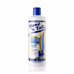 Mane 'n Tail Moisture Balance Shampoo with Coconut Milk & Biotin 20 Oz | Sulfate-Free, Paraben-Free, Vegan Formula for Health ...