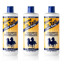 Mane 'n Tail Original Formula For Thicker Fuller Stronger Hair 16 oz 3 pack Shampoo