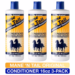 Mane 'n Tail Original Formula For Thicker Fuller Hair 16 oz 3 Pack Conditioner