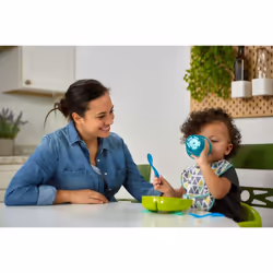 TOMY The First Years Take  Toss Flatware for Kids  16 pieces  multicolor