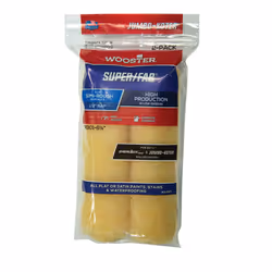 Wooster RR301-6 1/2 Brush RR301-6-1/2 Jumbo-Koter Super/Fab Roller 1/2-Inch Nap 2-Pack 6-1/2-Inch 6.5 Inch No Color