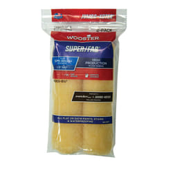 Wooster RR301-6 1/2 Brush RR301-6-1/2 Jumbo-Koter Super/Fab Roller 1/2-Inch Nap  2-Pack  6-1/2-Inch  6.5 Inch  No Color