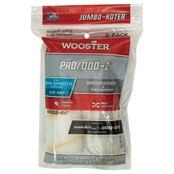 Wooster Brush RR302-4 1/2 RR302-4-1/2 Jumbo-Koter Pro/Doo-Z Roller 3/8-Inch Nap  2-Pack  4-1/2-Inch  4.5 Inch
