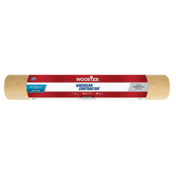 Wooster Brush R362-18 American Contractor Roller Cover  3/8-Inch Nap  18-Inch