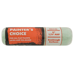 Wooster Brush R276-9 Painter's Choice Roller Cover  1/2-Inch Nap  9-Inch   Green
