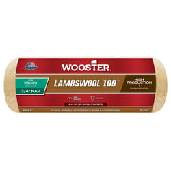 Wooster Brush R292-9 Lambswool 100 Roller Cover  3/4-Inch Nap  9-Inch