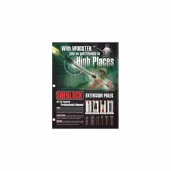 Wooster Brush SR053 Sherlock Extension Pole, 1-2 feet