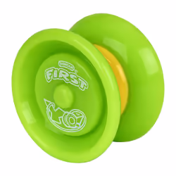 Duncan Toys First Yo! - Best Beginner Yo-Yo for Kids  Responsive Yo Yo  YoYo Toy - Green/Yellow