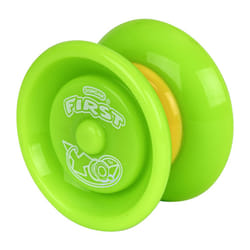 Duncan Toys First Yo! - Best Beginner Yo-Yo for Kids  Responsive Yo Yo  YoYo Toy - Green/Yellow