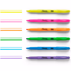 Sharpie 1761791 marker 24 pc(s) Chisel tip Assorted colours