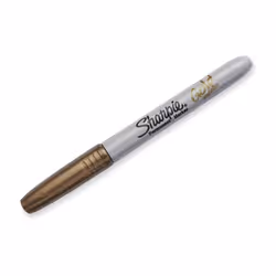 Sharpie Metallic Fine Point Permanent Marker Open Stock Gold Twin