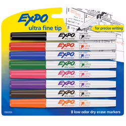 EXPO 1884309, 8 pc(s), Assorted colours, Blister