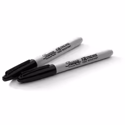 EXTREME MARKER BLK 2PK