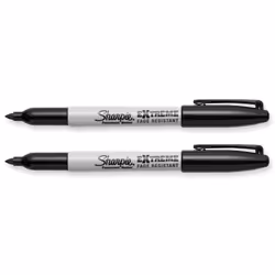 EXTREME MARKER BLK 2PK