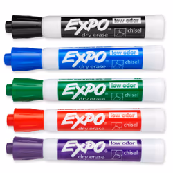 EXPO 1921061 marker 36 pc(s) Chisel tip Assorted colours
