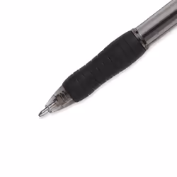 Paper Mate Profile Retractable Ballpoint Pens  Bold Point  1.4mm  Translucent Black Barrel  Black Ink  Pack Of 36