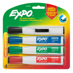 EXPO 1944728 marker 4 pc(s) Chisel tip Assorted colours