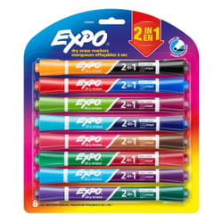EXPO 1944658 marker 8 pc(s) Chisel tip Assorted colours