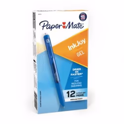 Papermate 1951721, Blue, Blue, Medium, Round, 0.7 mm, Box