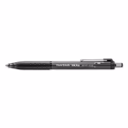Paper Mate Inkjoy 300 Rt Ballpoint Pen  Refillable  Retractable  Medium 1 Mm  Black Ink  Black Barrel  24/Pack