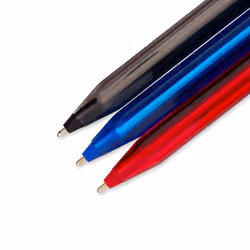 Paper Mate InkJoy 100ST Ballpoint Pens  Medium Point  Black/Red/Blue Ink  8 Pack (1945930)
